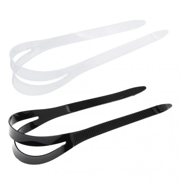 YILMAZ MASKE LASTİĞİ SEFAF- SİYAH 2 ADET - 8