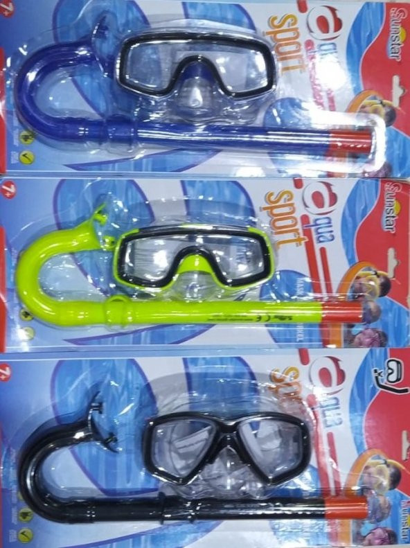 COCUK  MASKE SNORKEL SET 07/15 YAŞ