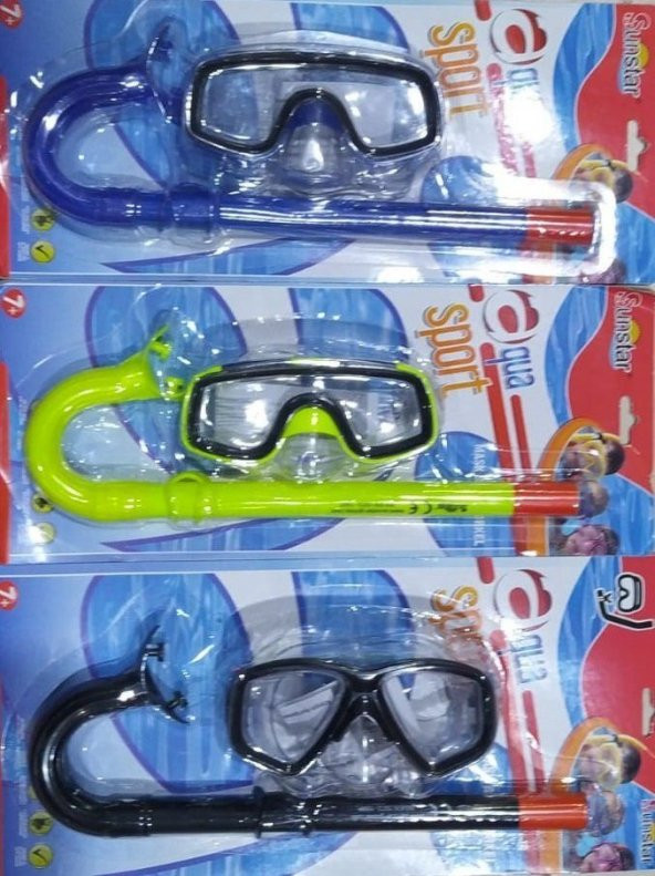COCUK  MASKE SNORKEL SET 07/15 YAŞ - 6
