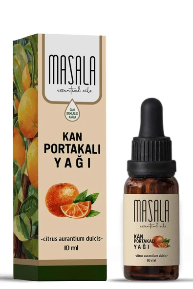 Masala Saf Kan Portakalı Yağı 10 ml. (Blood Orange Oil)