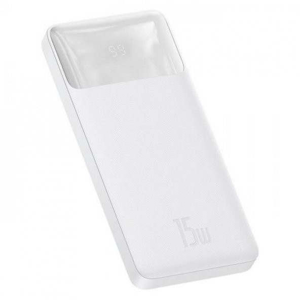 Baseus Çift Yönlü Ntc Isı Korumalı Dijital Ekranlı 15W 10000 mAh Powerbank Hafif Kompact Tasarım - 6