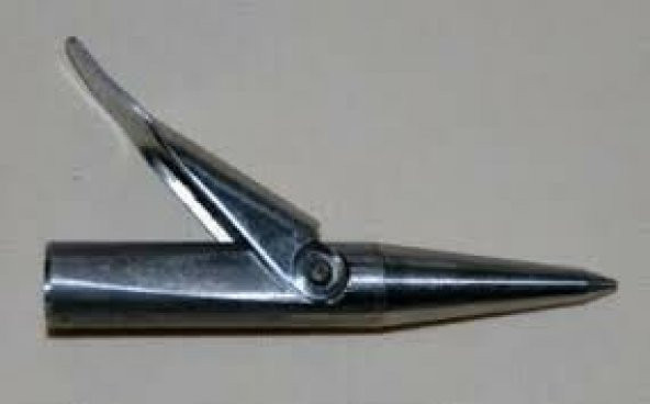 TEKLİ  GALVENİZLİ ZIPKIN UCU- (krom gönderilir) - 5