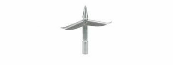 CİFT KELEBEK GALVENİZLİ  TEKLİ UC - 9