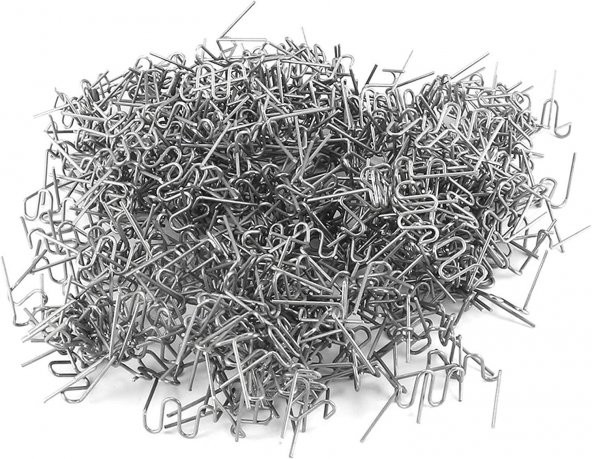 0.6mm Düz Zımba Teli Kaynak Tamir Makinesi Araba Tampon Plastik Onarım - 4