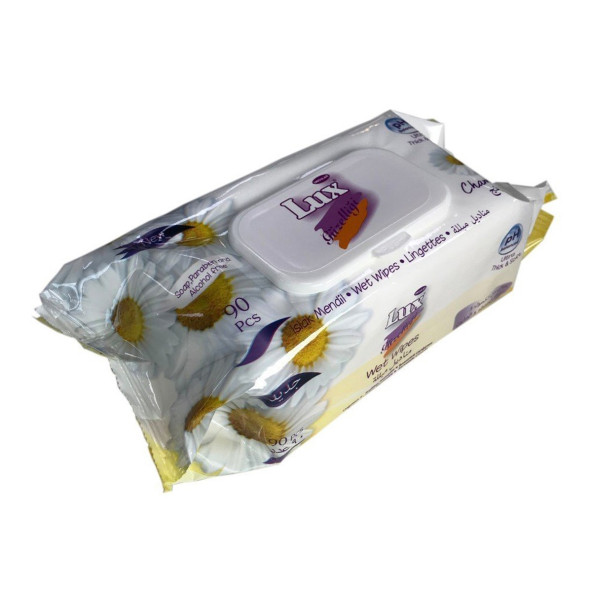 LUX Islak Havlu Mendil 90 Yaprak seçmeli 2  Pk Plastik Kapaklı - 4