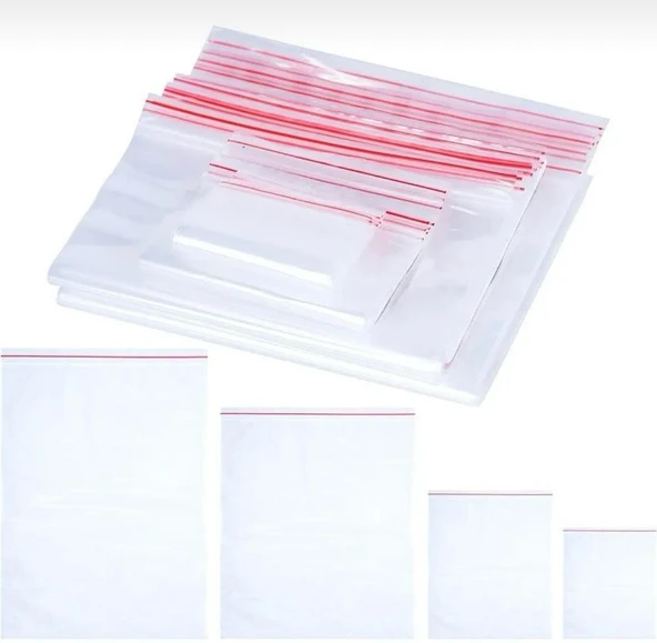 Kilitli Poşet Torba 7x6 Cm 100lük Set - 2
