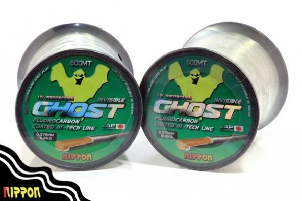 Nippon Ghost 600 mt FluoroCarbon Misina 30,7-MM - 13,7KG