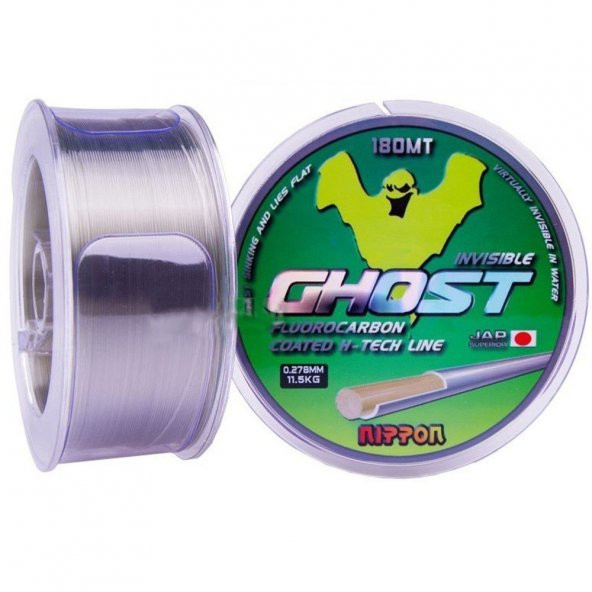 Nippon Ghost 180 mt FluoroCarbon Misina 30-MM  13,7KG ürün görseli