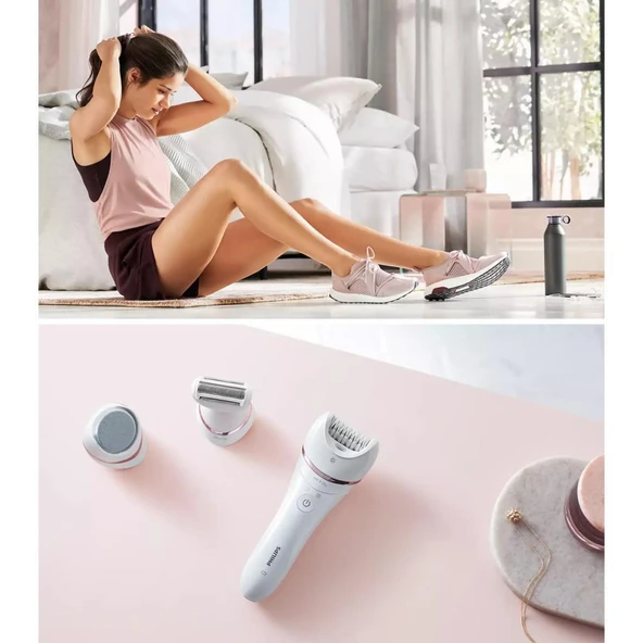 Philips BRE730/05 8000 Serisi Islak Kuru Kablosuz Epilatör - 6