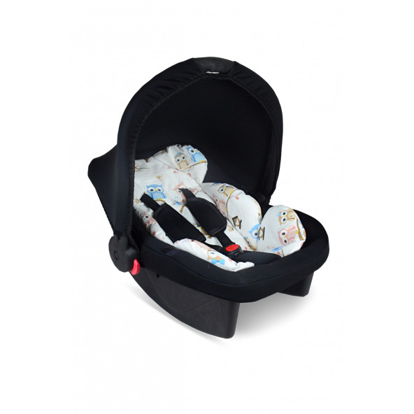 Jimmy Baby Pamuk Kumaş Pedli Bebek Ana Kucağı Ev Tipi Ana Kucağı baykuslu