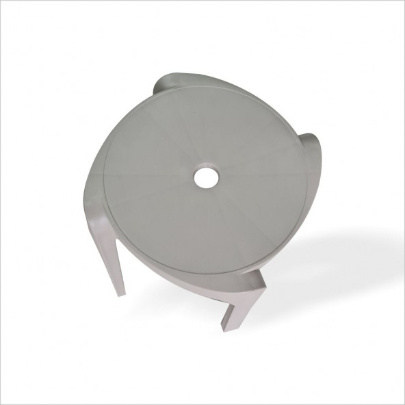 Büyük Geniş Uzun Sağlam Sert Plastik Kırılmaz Hafif 45 Cm Banyo Balkon Bahçe Oturak Tabure Sandalye - Resim 2