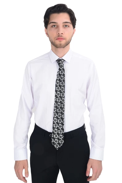 Cengiz İnler Düz Kruvaze Slim Fit Erkek Takım Elbise - 4