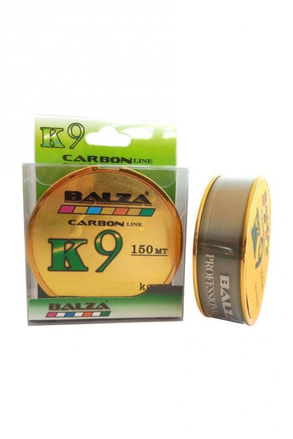 K-9 150 MT - MİSİNA- 0.34MM - 16.70 KG CARBON LİNE