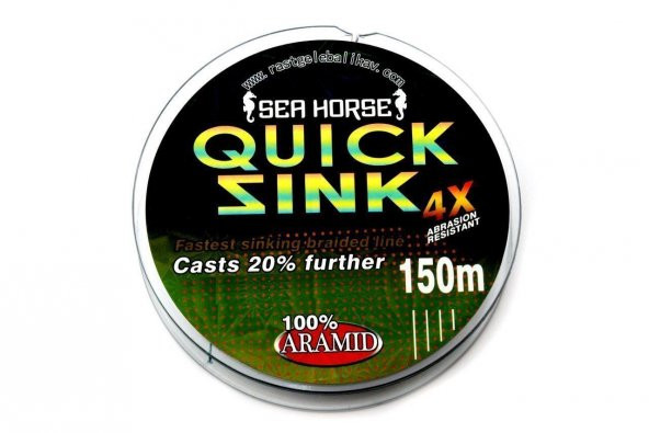 SEA HORSE QUİCK SİNK  150MT 4X İPEK MİSİNA  16MM-  11,90KG - 7
