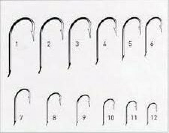VMC 9224 NI capraz  iğne-4-5-6-7-8-9-10- 100 LÜ PAKET - 2