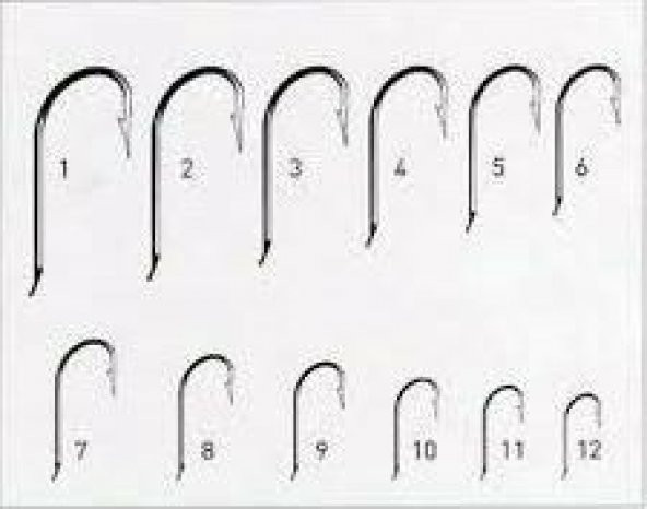 VMC 9224 NI capraz  iğne-4-5-6-7-8-9-10- 100 LÜ PAKET - 5