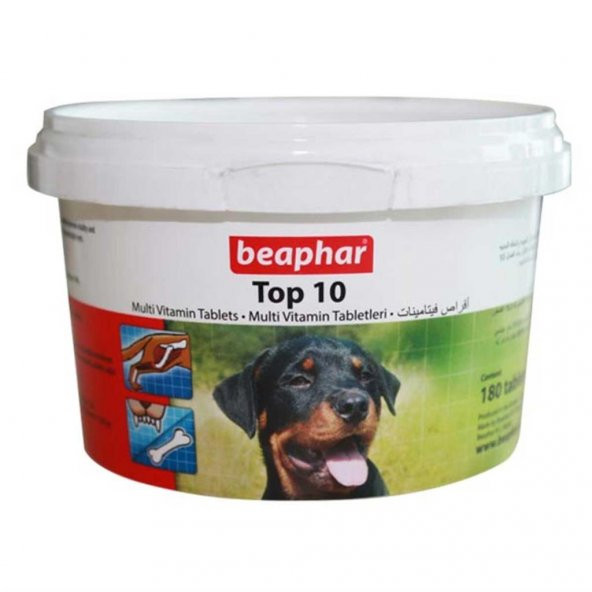 Beaphar Top 10 Köpek Multivitamin 180 Tablet