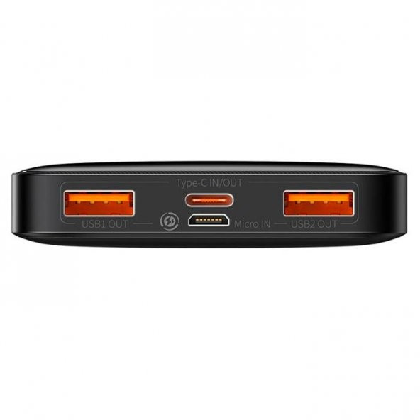 Baseus Kompact Tasarım Ultra Hızlı 20W 10000 Mah Powerbank LED Göstergeli Powerbank - 3