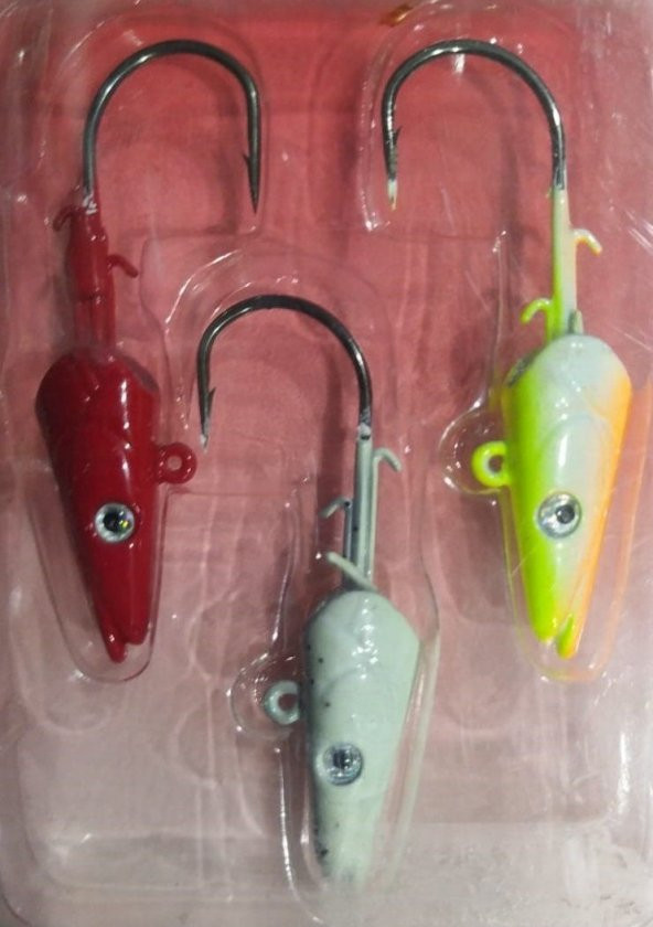 JAPANESE JİG-HEADS-3LÜ,SET 8 GR - Resim 8
