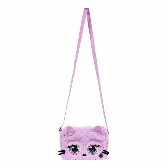 6062238 Purse Pets Fluffy Çanta-Göz Kırpan Interaktif Çanta - 5