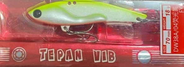 TEPAN -Vibra Jig Yem -70mm - 10 Gr Sarı
