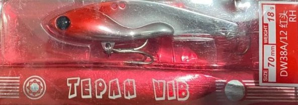 TEPAN -Vibra Jig Yem -70mm - 18 Gr Kırmızı
