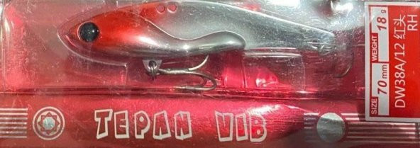 TEPAN -Vibra Jig Yem -70mm - 18 Gr Kırmızı - 5