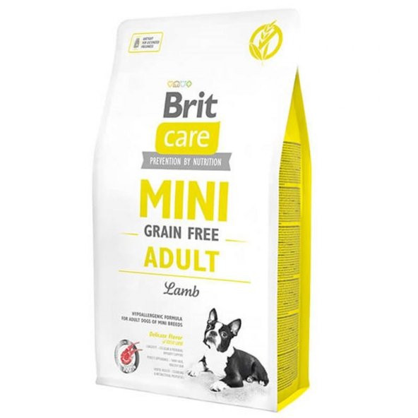 Brit Care Tahılsız Kuzu Mini Yetiş.Köpek Maması 7 Kg