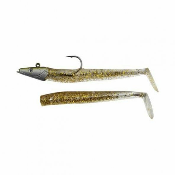 EFFE Japanese Sandeel Silikon 11cm 20gr Kahverengi - 9