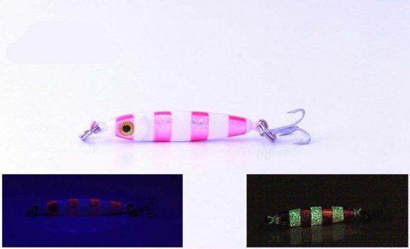 Eurofish JigPro UV Glow 8gr Micro Jig - Resim 12