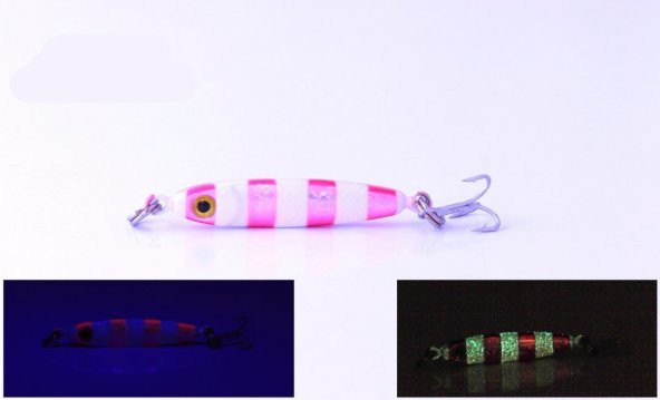 Eurofish JigPro UV Glow 8gr Micro Jig - Resim 2