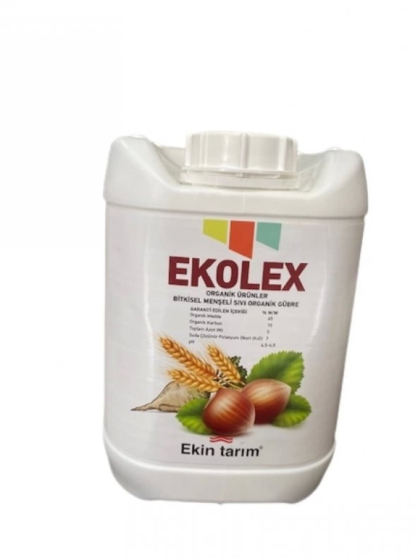 Ekolex Organik Sıvı Gübre Karbon Azot Potasyum 5lt