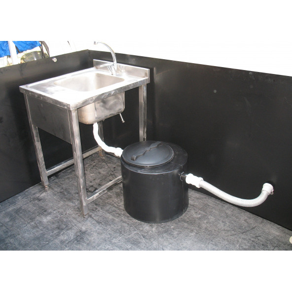 Tankplast YTPE 0.3 Lt Sn Yağ Tutucu-Yağ Ayırıcı-Tezgah Altı Polietilen (HDPE)Yerli Üretim Silindir Tip - 3