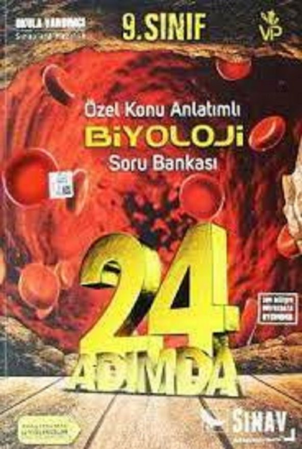 Sınav Yayınları 9. Sınıf Biyoloji 24 Adımda Özel Konu Anlatımlı 2023 müfredatı