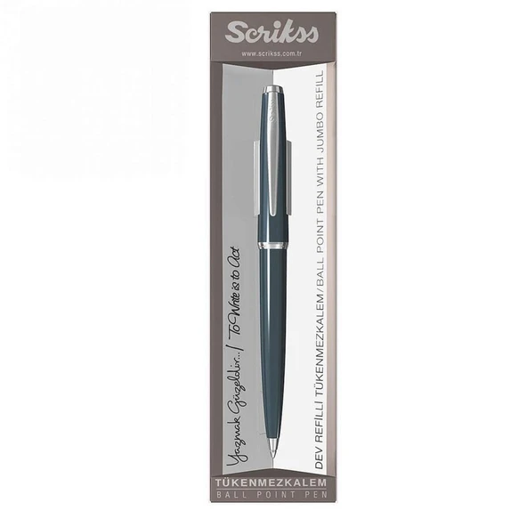 Scrikss 33 Tükenmez Kalem Lacivert