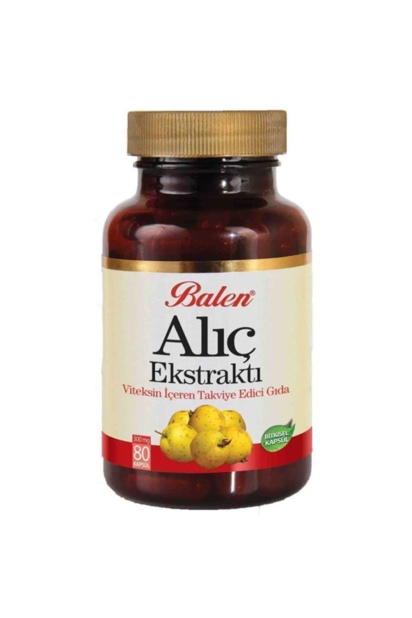 Balen Alıç Meyvesi Ekstraktı Kapsül 375 Mg 80 Kapsül - 1