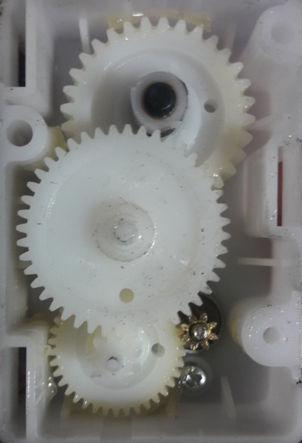 DC 9-24V Plastik Redüktörlü L Tipi Motor - 5