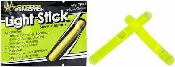 Outdoor expedition light stick SARI - Fosfor 4,5X38MM 5 ADET - 3