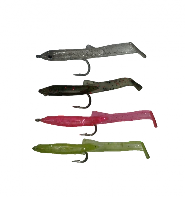 FLADEN 6,5CM SİLİKON YEMLER 8 Lİ PAKET