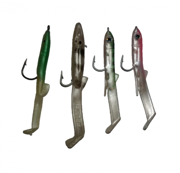 FLADEN  5,CM SİLİKON YEM 8 Lİ SET - Resim 2