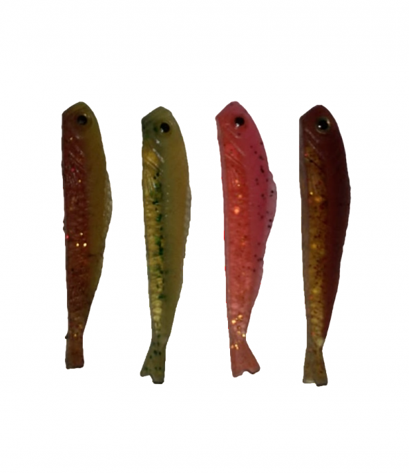 SEA HORSE  6.5 CM SİLİKON YEM 8 Lİ SET - 2
