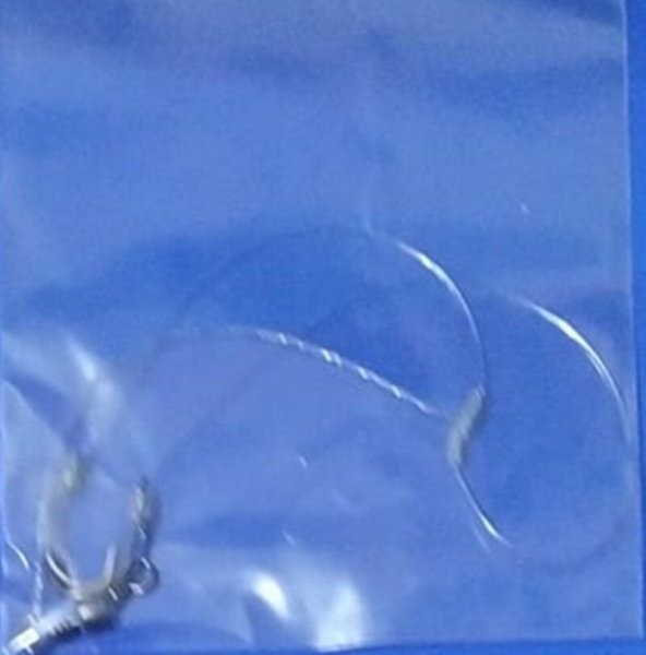 YILAN DİLİ KISA SAP GHOST MİS.2,Lİ OLTA TAKIMI-4 5 7 NUMARAİĞNE 1 PAKET 10 ADET - 9