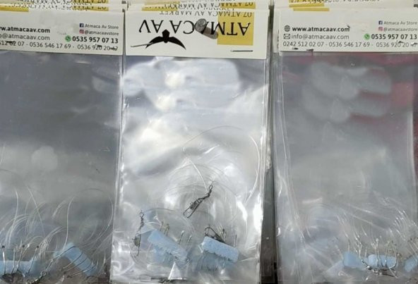 TOP.ARK. 1523-8 NUMARAİĞNE 5,Lİ İĞNE TAKIMI 1 PAKET 10 ADET - 3