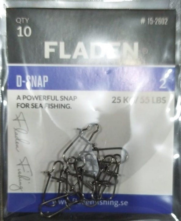 FLADEN D-SNAP- RAPALA-JİG  KLİPS - 7