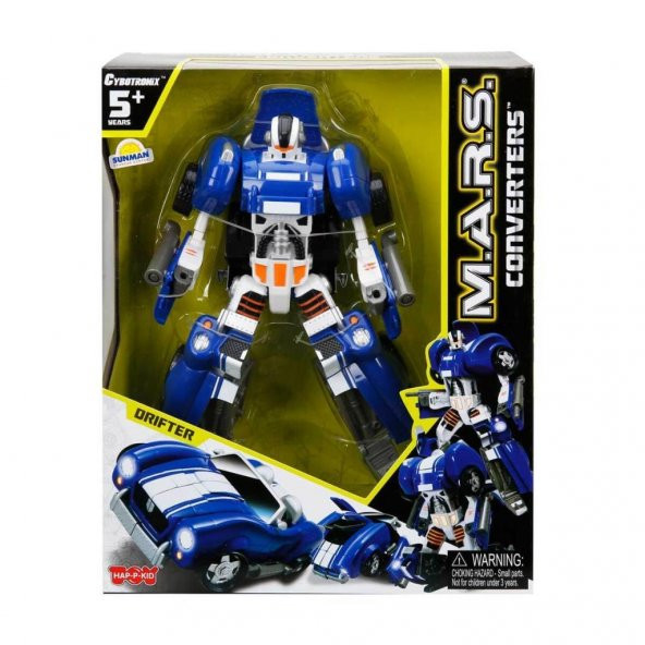 M.A.R.S. Dönüşebilen Robot Araba Drifter - 4111 - 3