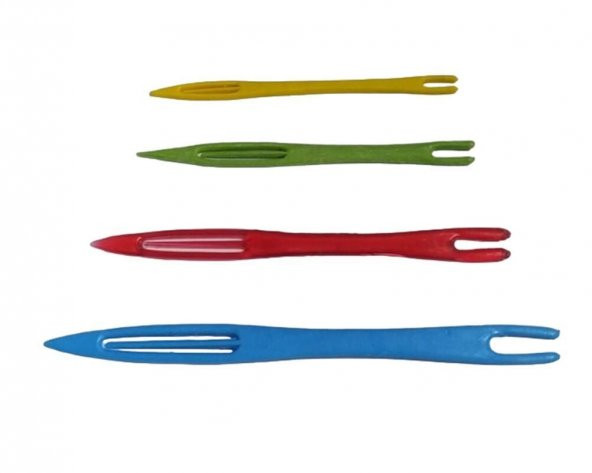 AĞ FİLE ÖRGÜ MEKİK İĞNESİ 4 LÜ SET - 4