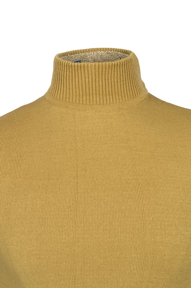 Cengiz İnler Yarım Balıkçı Düz Slim Fit Erkek Triko - 11