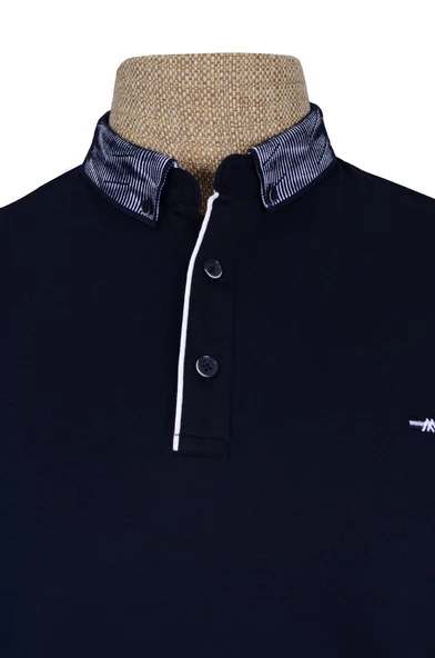 Cengiz İnler Polo Yaka Ribanalı Erkek T-shirt - 7