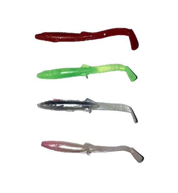 5.5 CM  İĞNESİZ SLİKON 10 LU SET - Resim 3