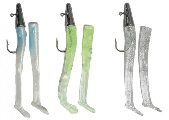 DELİK KUYRUK SLİKON  -10GR  11,CM - 7